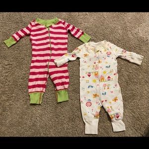 Hanna Andersson set of 2 0-3 mos (50 cm) onesies